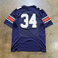 Auburn Navy UA #34 Jersey