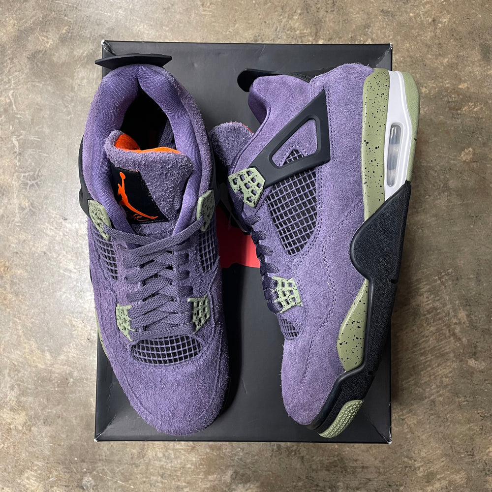 Jordan 4 Retro Canyon Purple