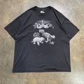 Black See The Dinosaurs Tee XL
