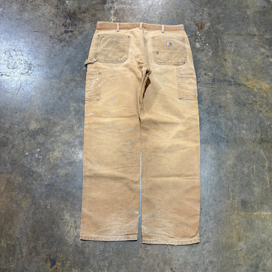 Tan Dirty Double Knee Work Pants