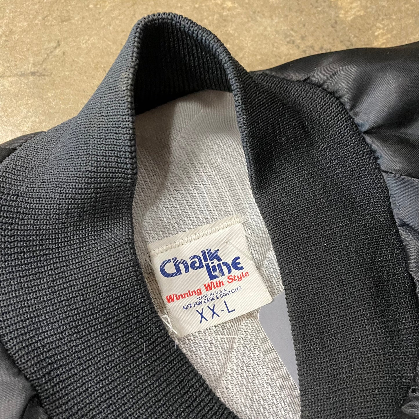 New Orleans Saints Chalkline Satin Jacket