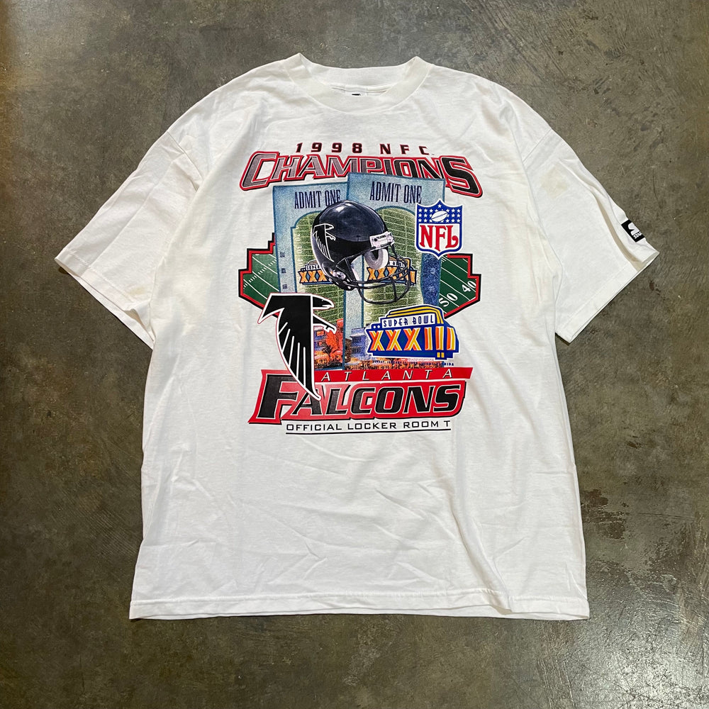 1998 Atlanta Falcons Super Bowl Locker Room tee