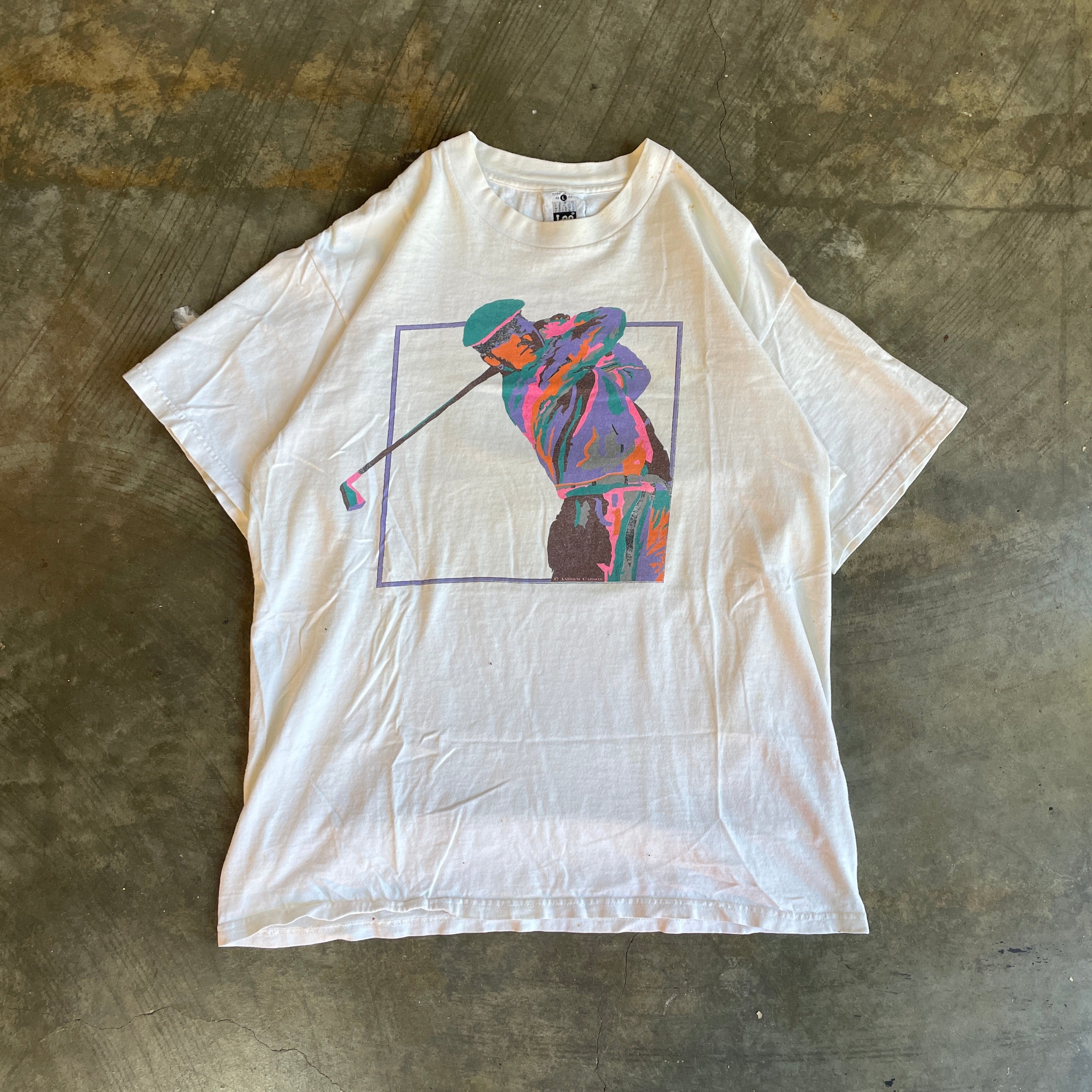 Lee Heavyweight Golf Art Tee