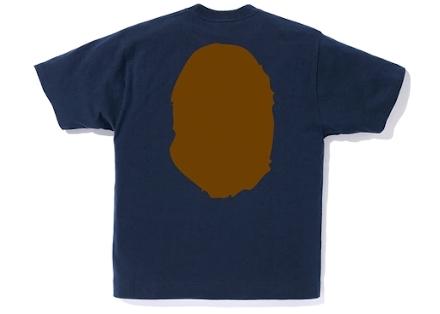 A Bathing Ape Bape Head Tee Navy