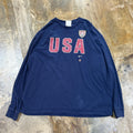 Navy Nike USA Soccer LS Tee