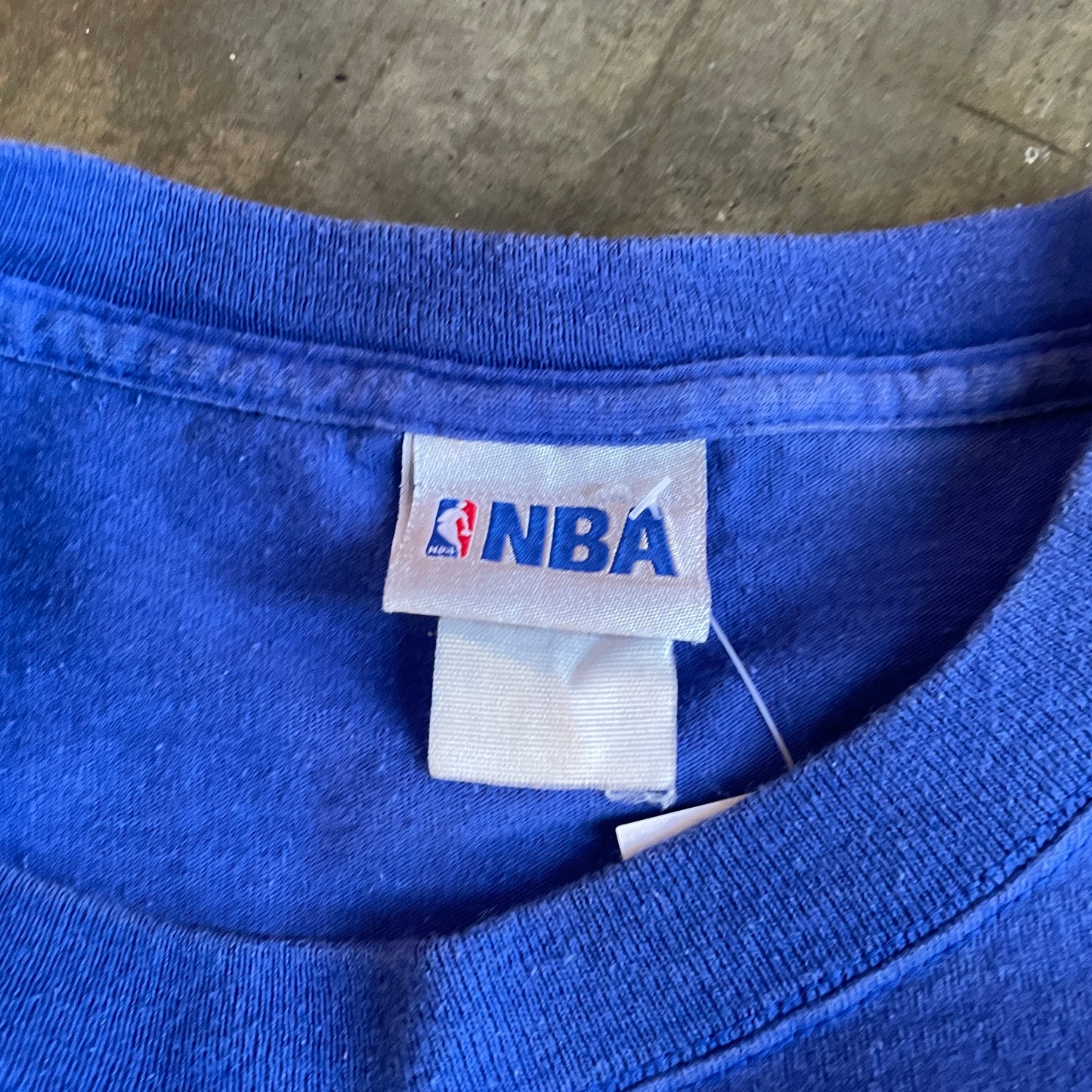 Simple Blue Dallas Mavs Tee