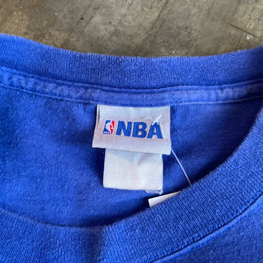 Simple Blue Dallas Mavs Tee