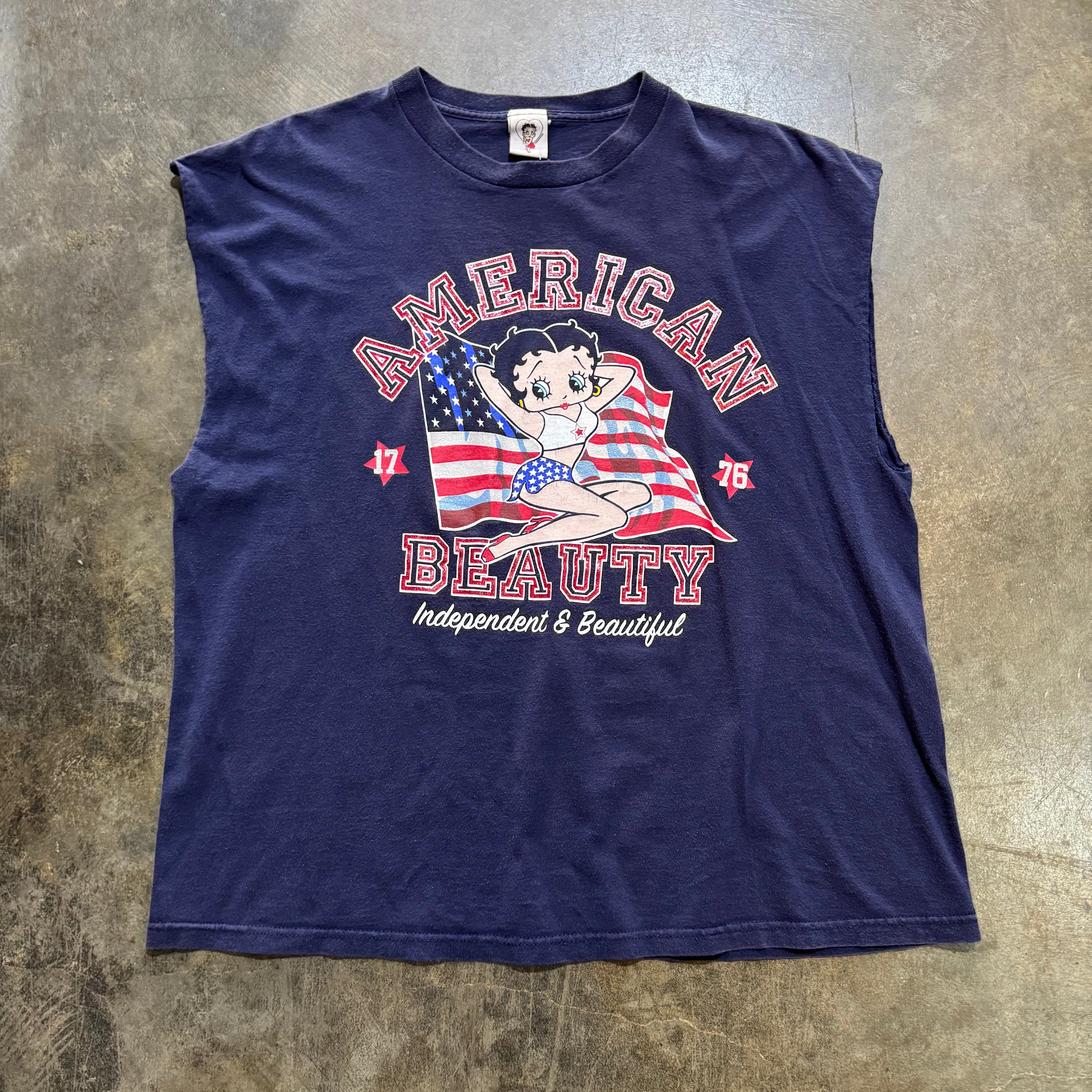 American Beauty Betty Boop Tee