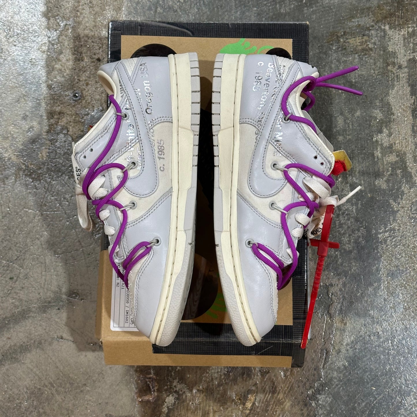 Off-White Nike Dunk Lot 47