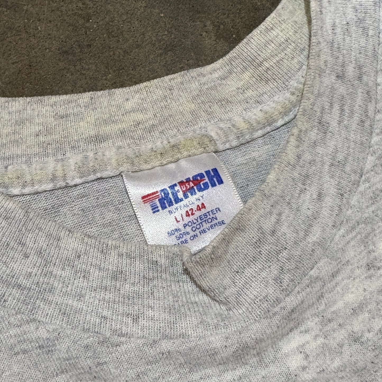 1991 Super Bowl Redskins Shirt Trench