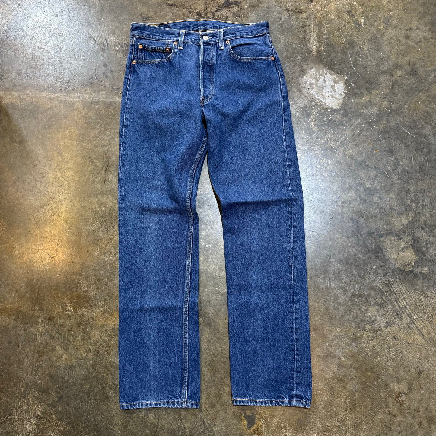 Dark Wash 90s Levis 501