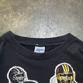 Black Salem Bills vs Redskins Super Bowl XXVI Tee