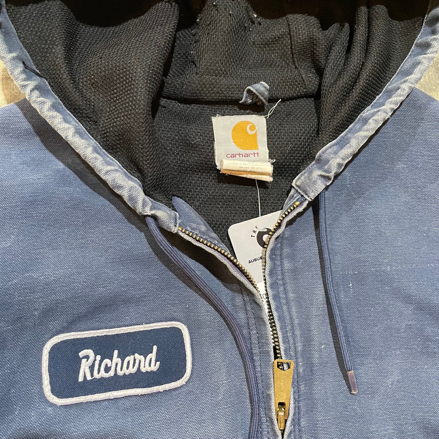 Navy Carhartt Hooded Jacket Richard