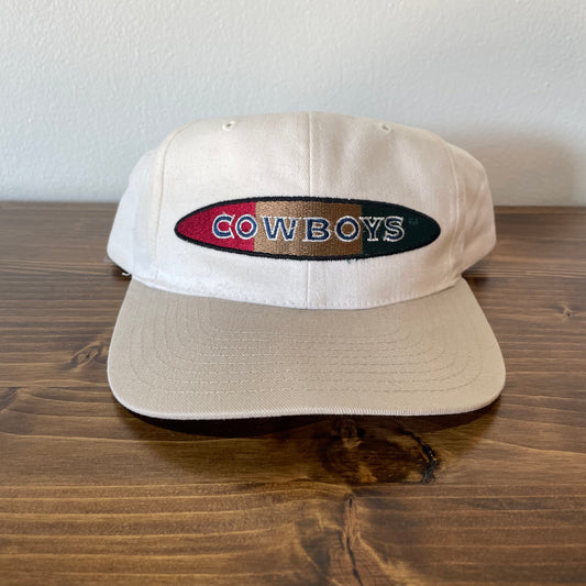 White and Cream Dallas Cowboys Snapback