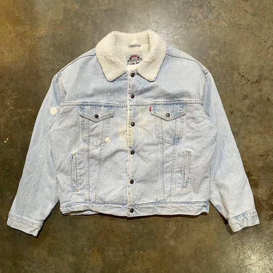 Levis Denim Sherpa Lined Jacket24