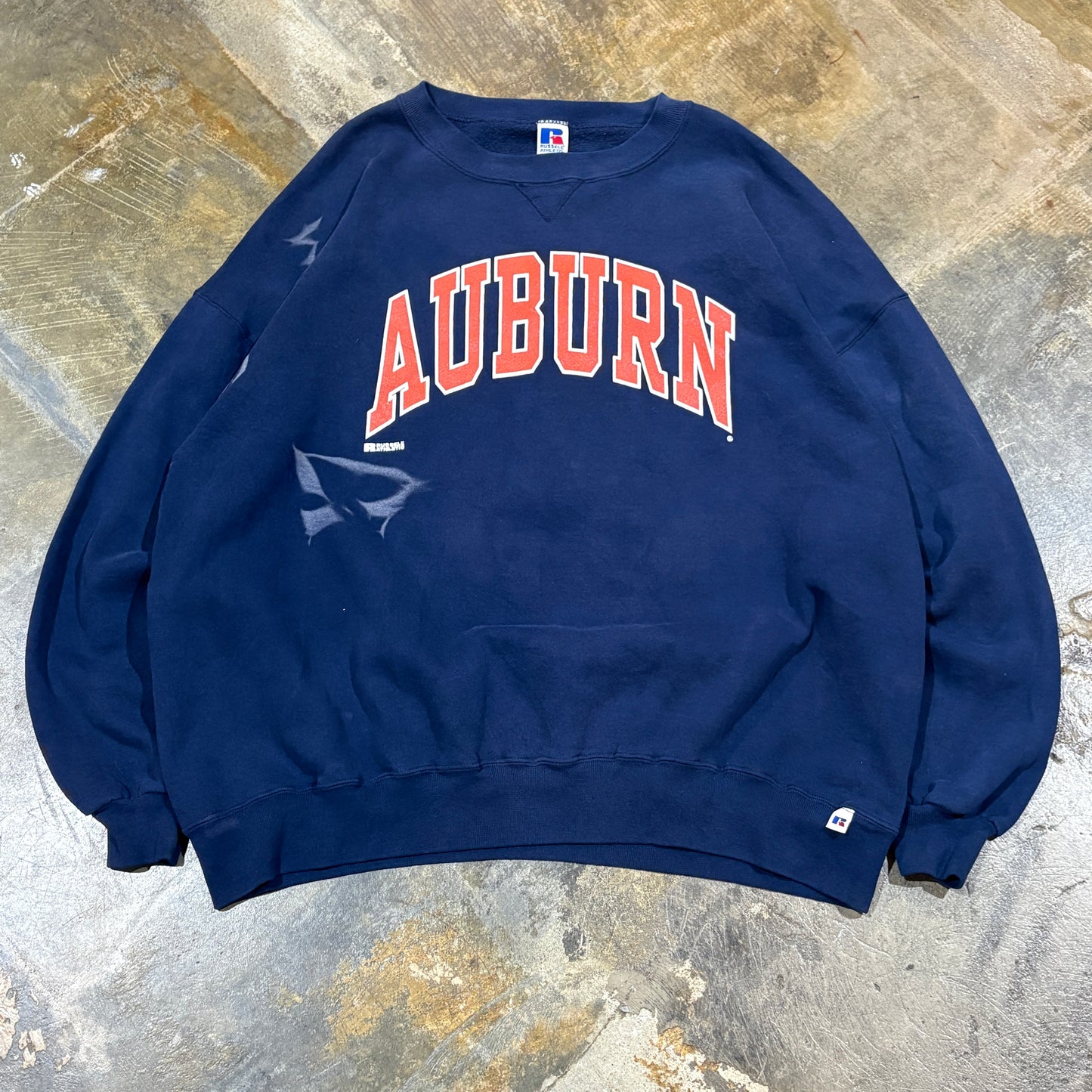 Russell Athletics Auburn Spellout Crew