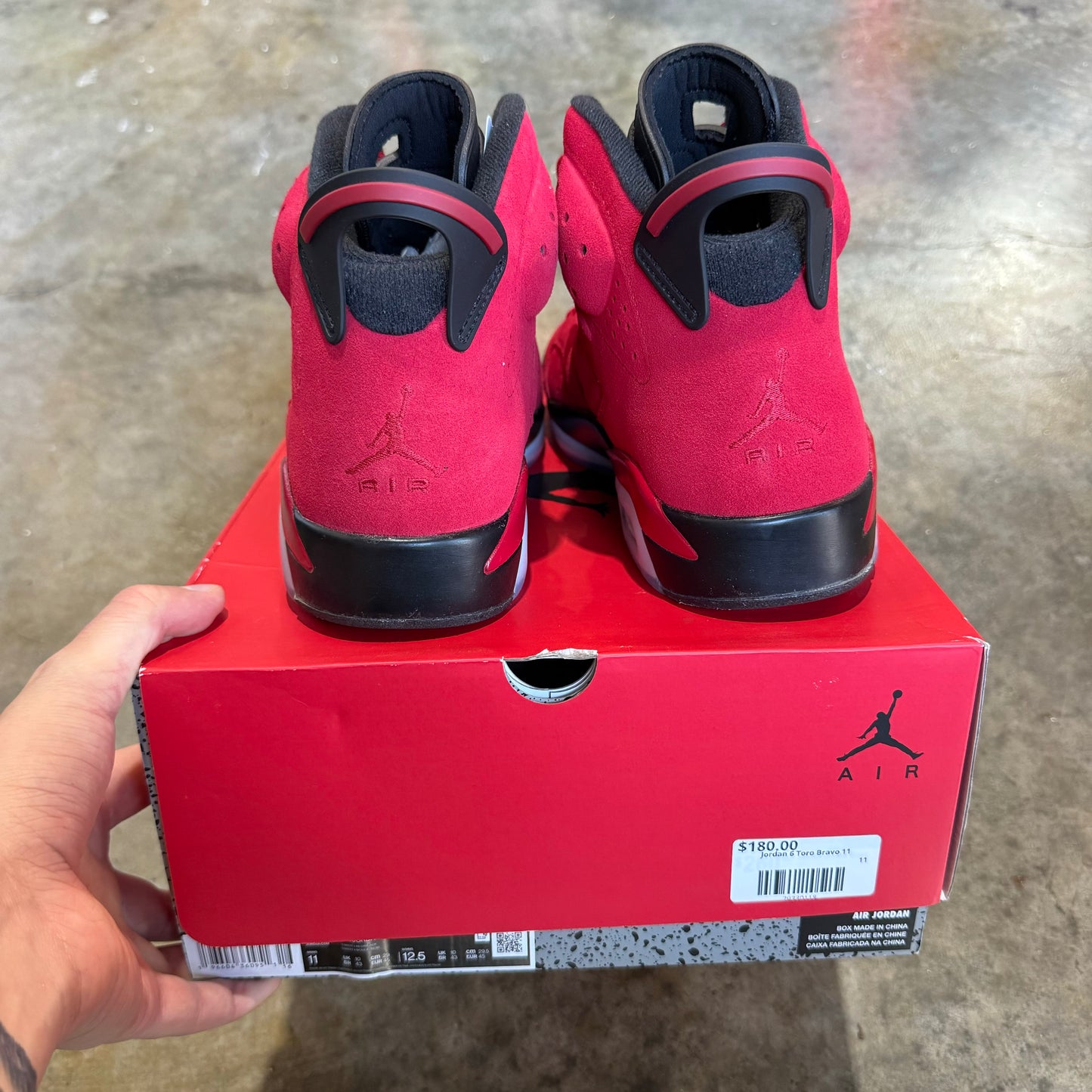 Jordan 6 Toro Bravo