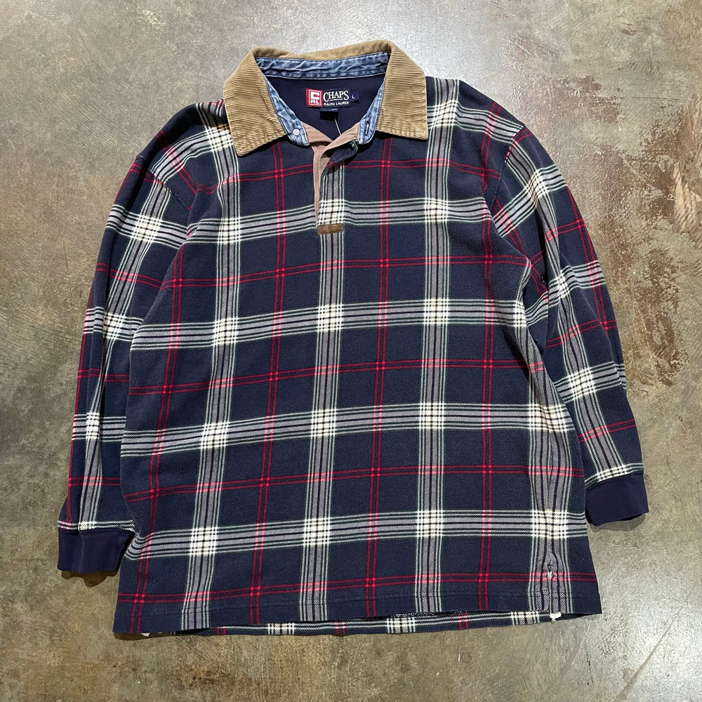 Plaid Chaps LS Button-Up