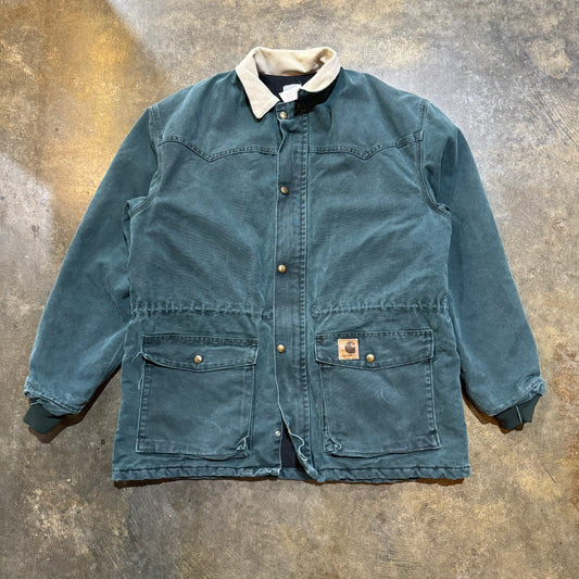 Carhartt Green Western Padeed CQ7043 Work Jacket 8