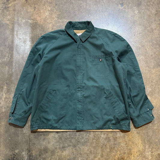 Green Tan Reversible Jacket