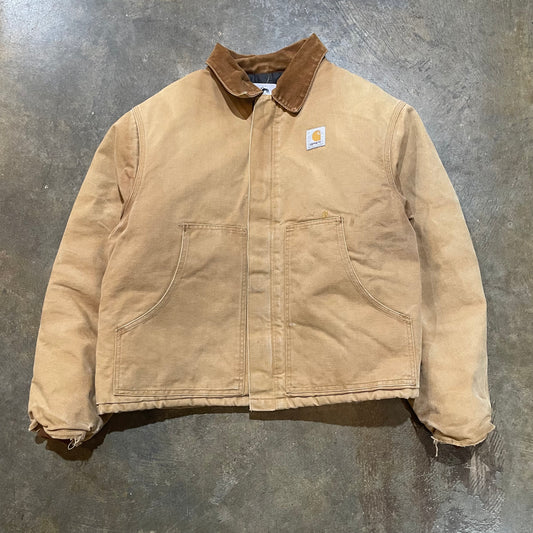 Tan Cropped Carhartt Insulated Jacket16