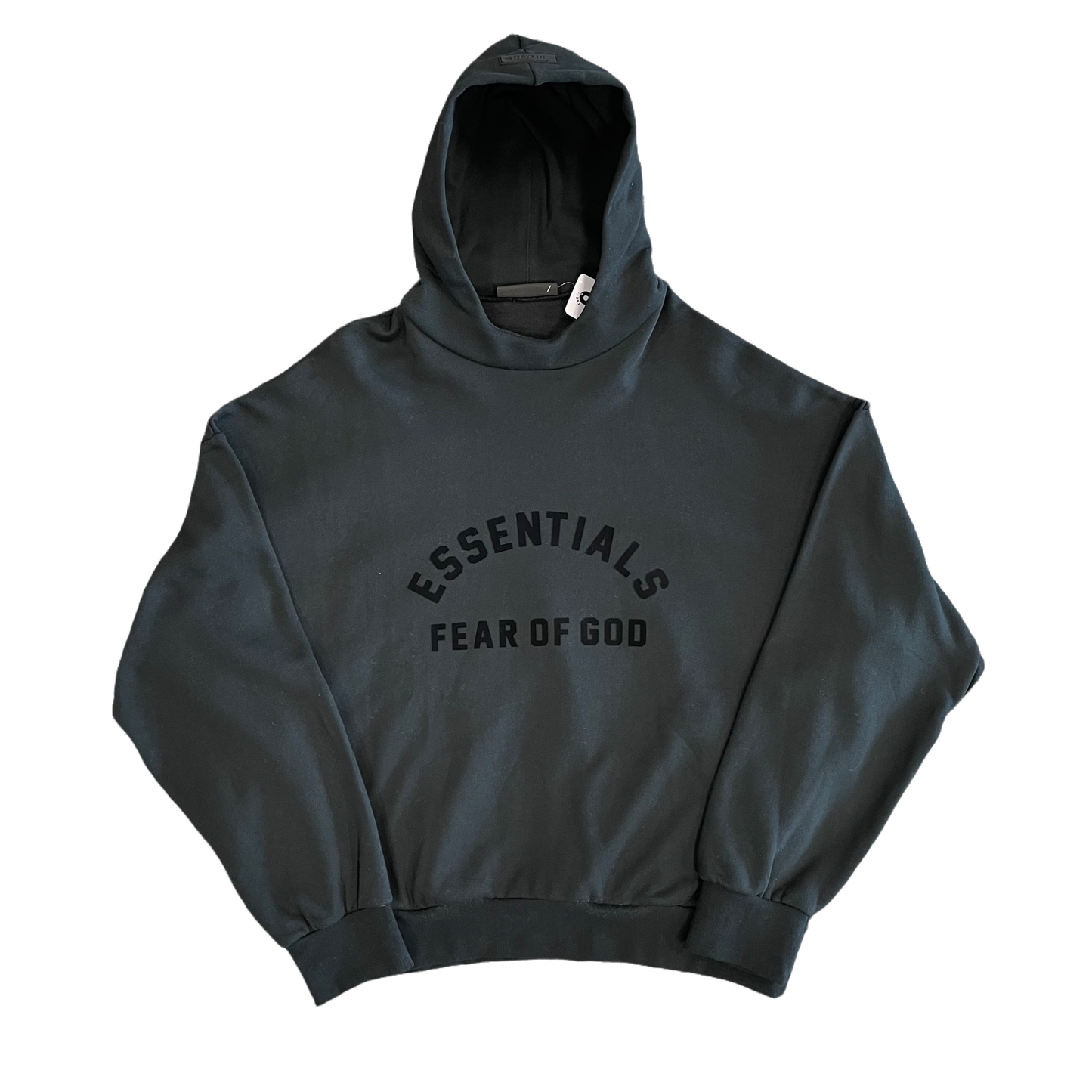 Fear of God Essentials Arch Logo Hoodie Jet Black