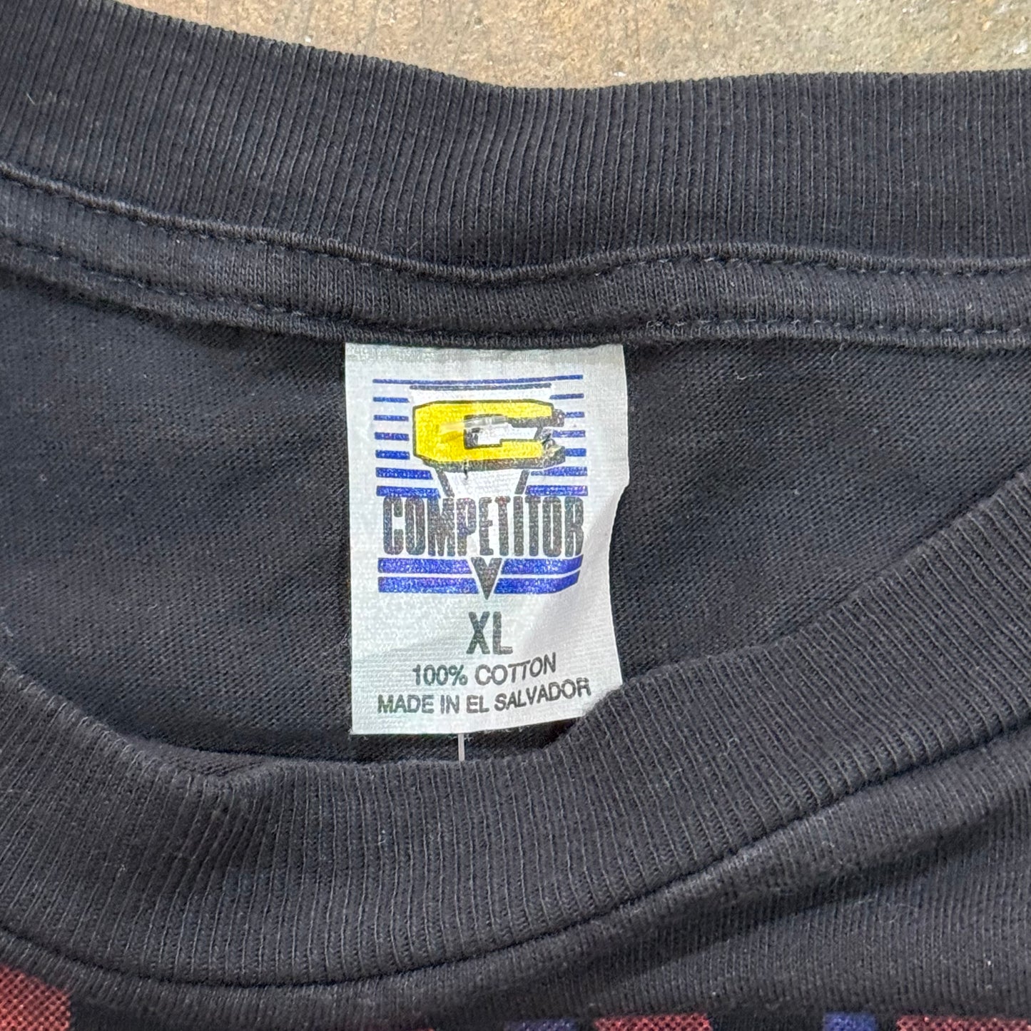 Atlanta Braves 1994 Baseballs Flying Black Tee