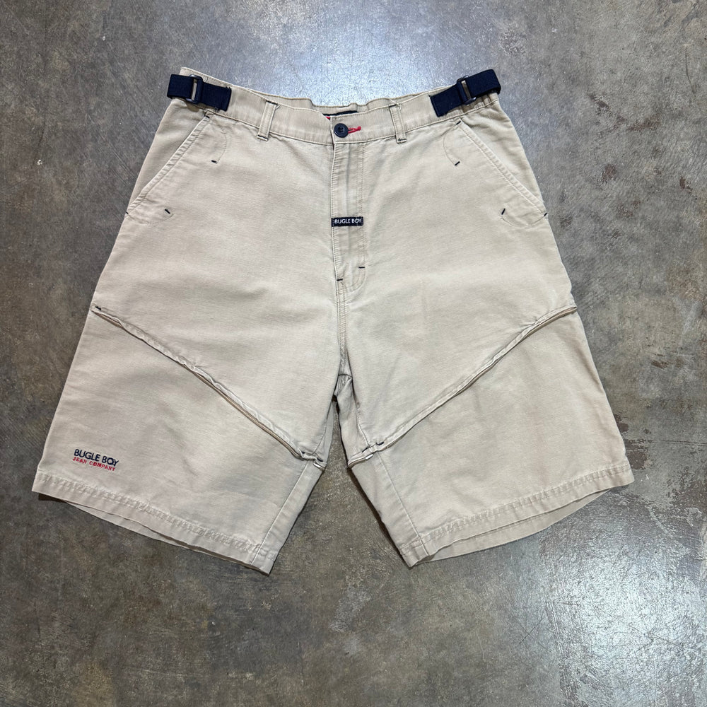 Khaki Bugle Boy Adjustable Shorts