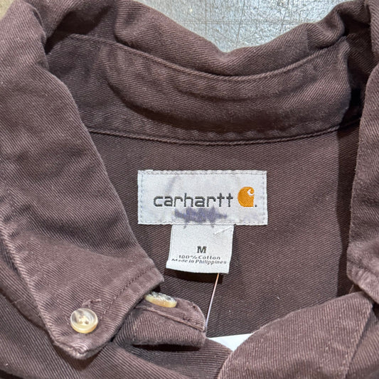 Brown Carhartt Work Shirt