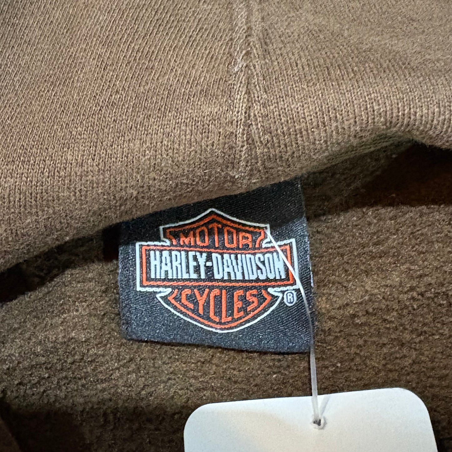 Harley Davidson Hoodie with Flaming Basketball Graphic