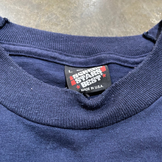 Atlanta Braves Back 2 Back World Series Champs Navy tee