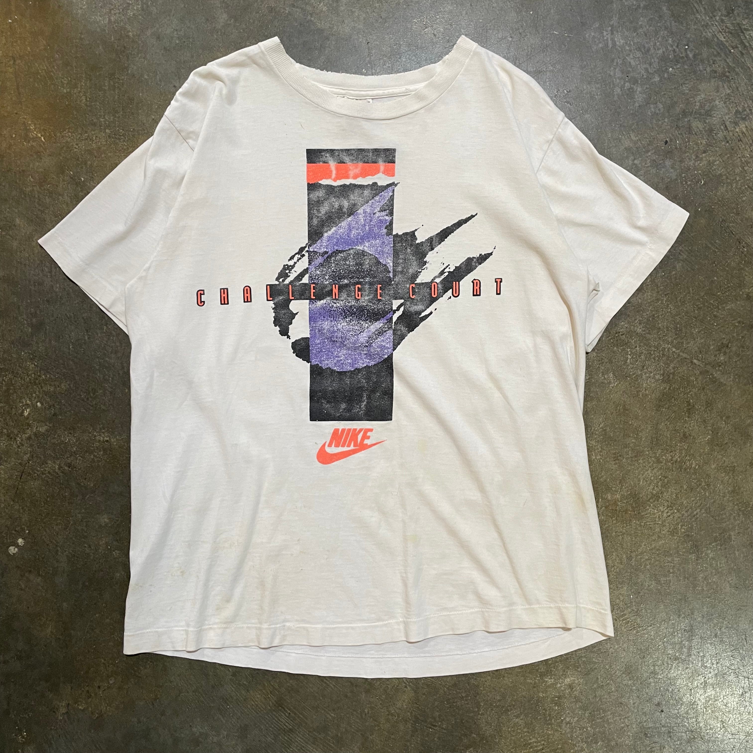 Vintage Nike Challenge Court White Tee
