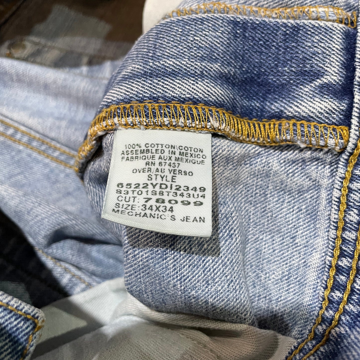 Ralph Lauren Side Button Carpenter Jeans