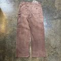 Brown Carhartt Ripped Pants4