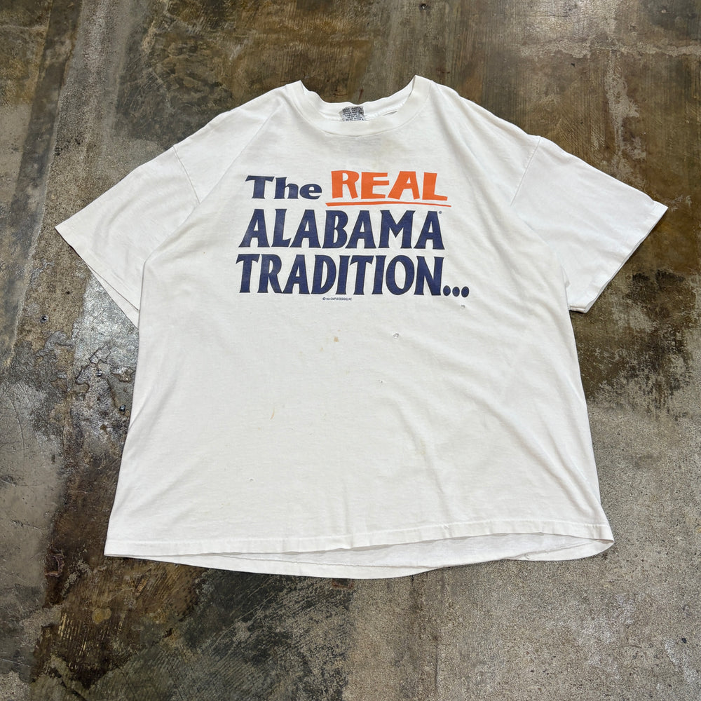 The Real Alabama Tradition Living In The Past Iron Bowl Tee