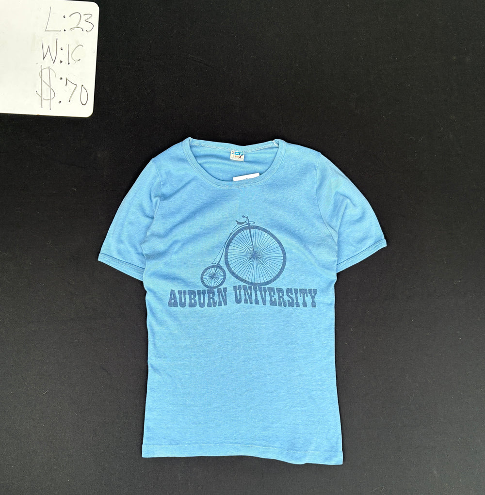 Blue Champion Auburn University Baby Tee