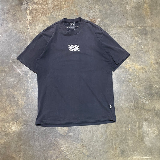 Black Distressed Oakley Software Tee