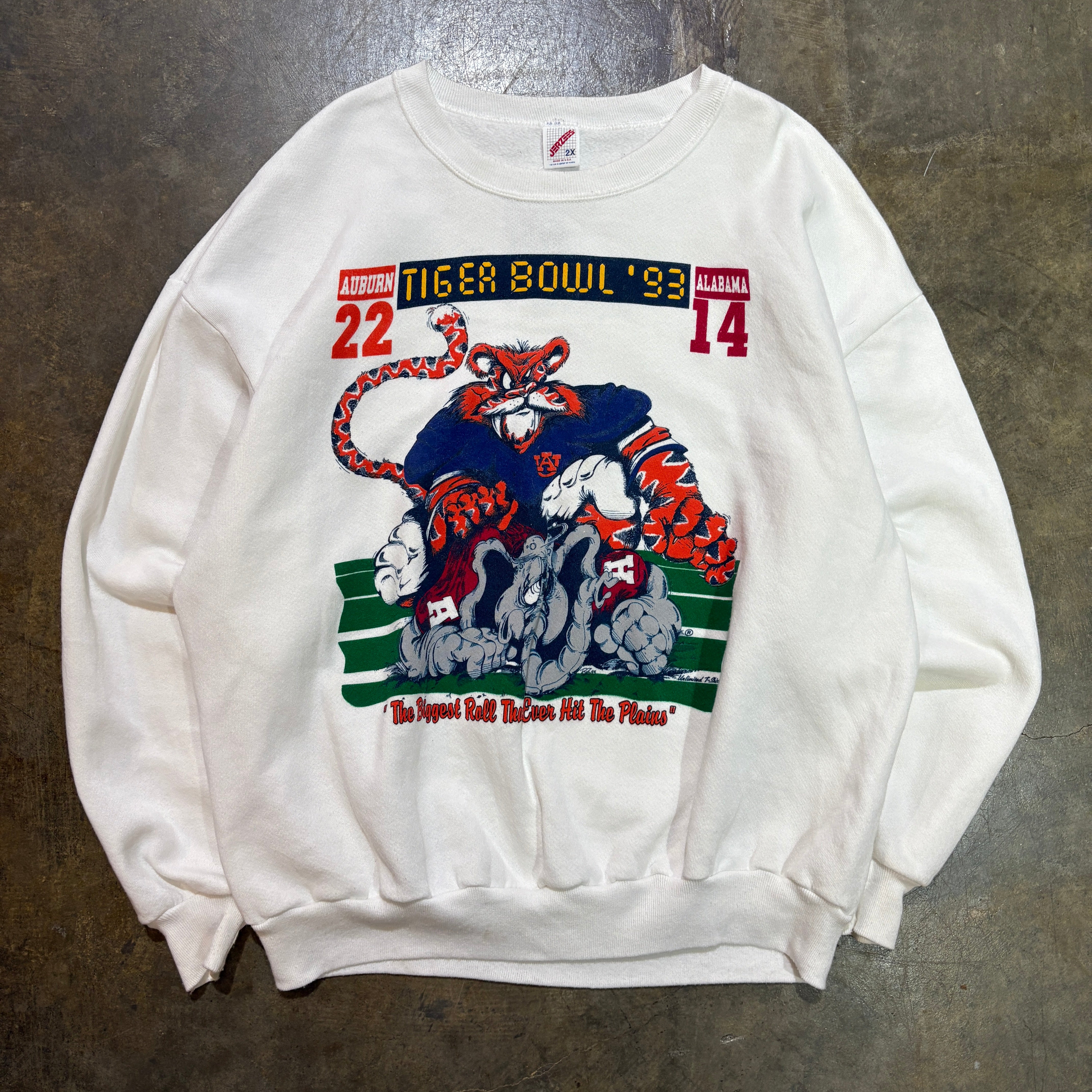 Vintage Tiger Bowl 1993 Crew
