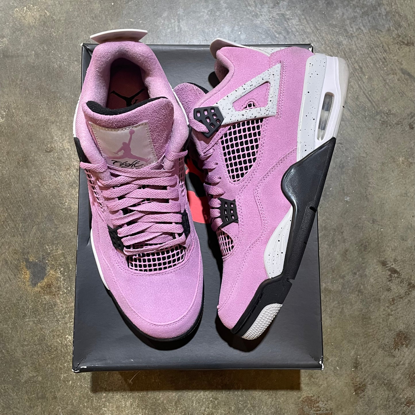 Jordan 4 Orchid