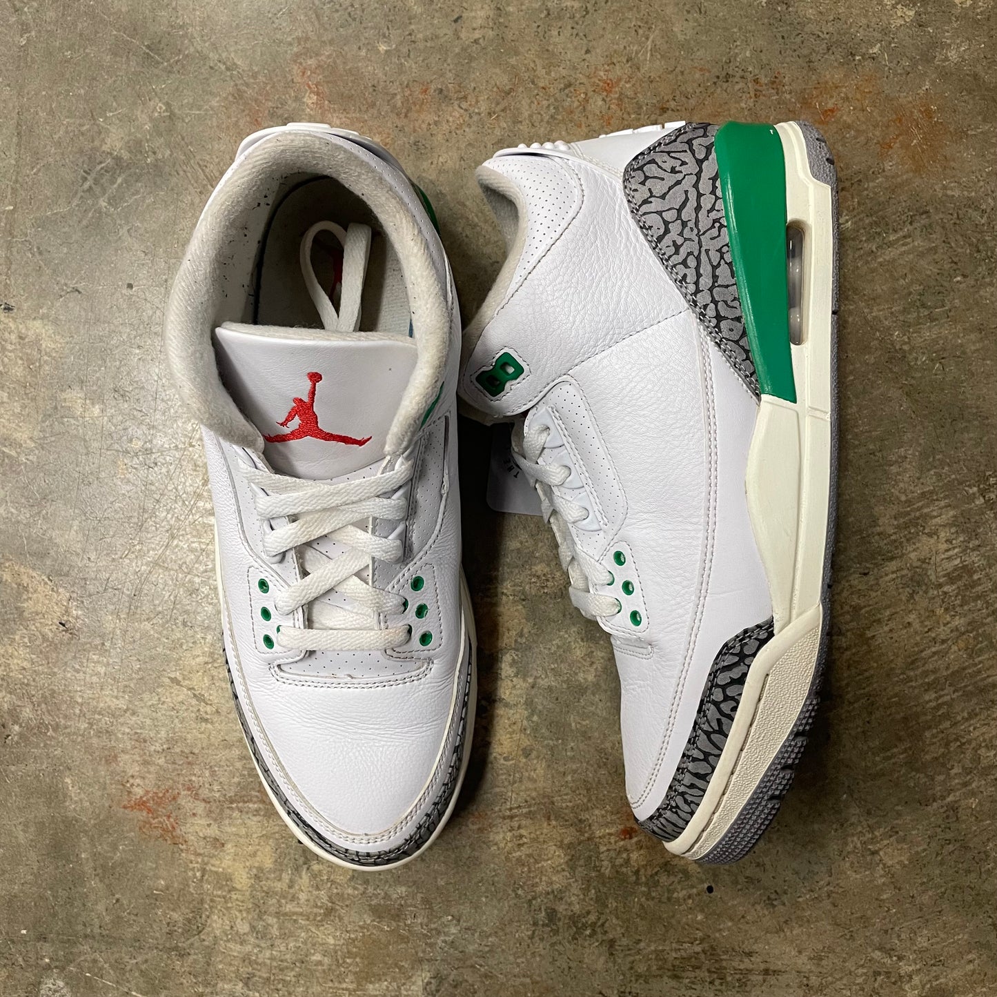 Jordan 3 Lucky Green(no box)