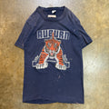 Auburn Wide Tiger Face Distressed Tee
