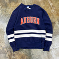 Auburn Arch Logo Russell Stripes Crewneck