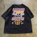 Black 3 Peat Lakers Western Conference Champs Tee