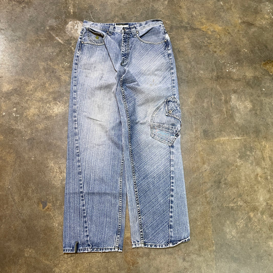 Roca Wear Baggy Y2K Jeans