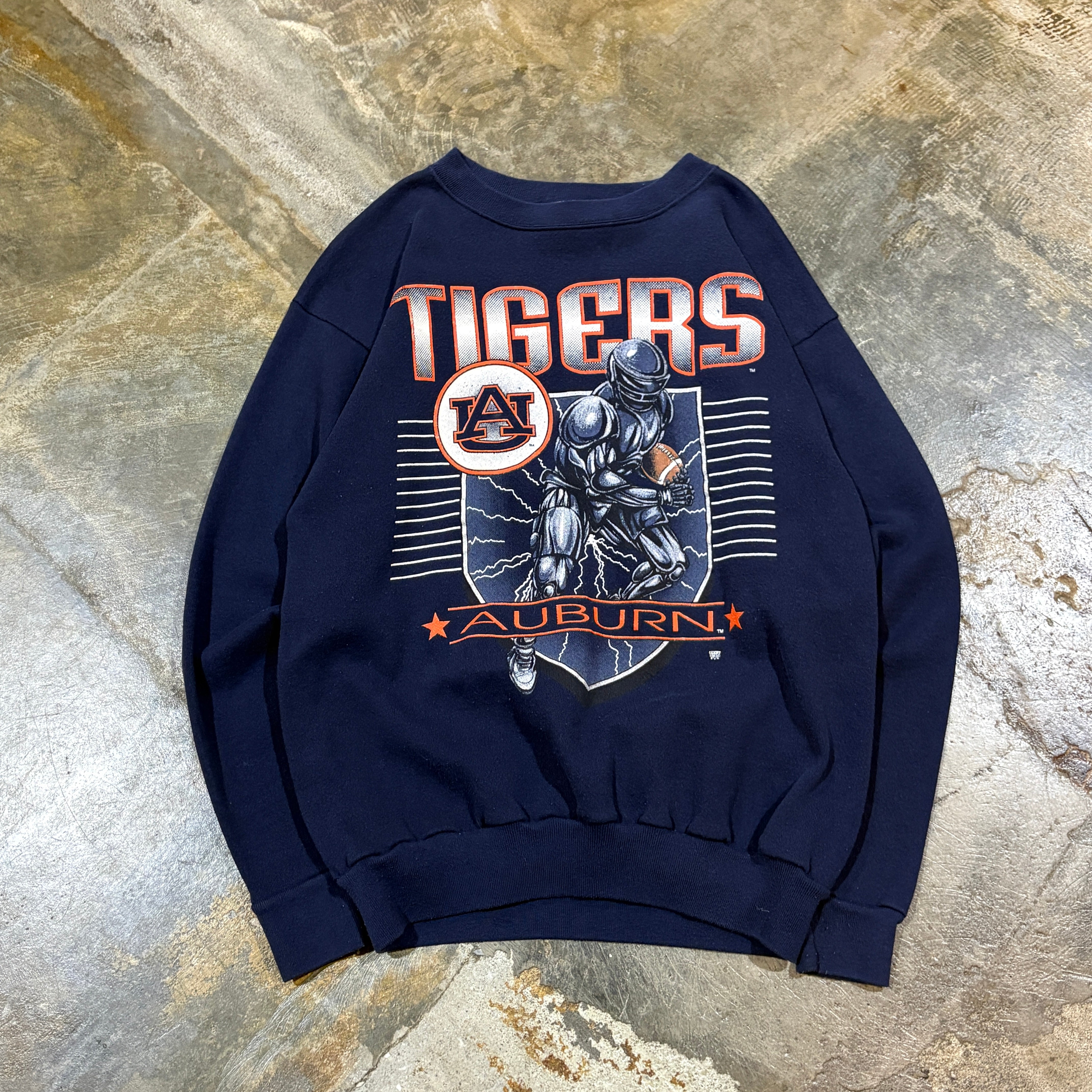 Auburn Tigers Tultex Football Crewneck