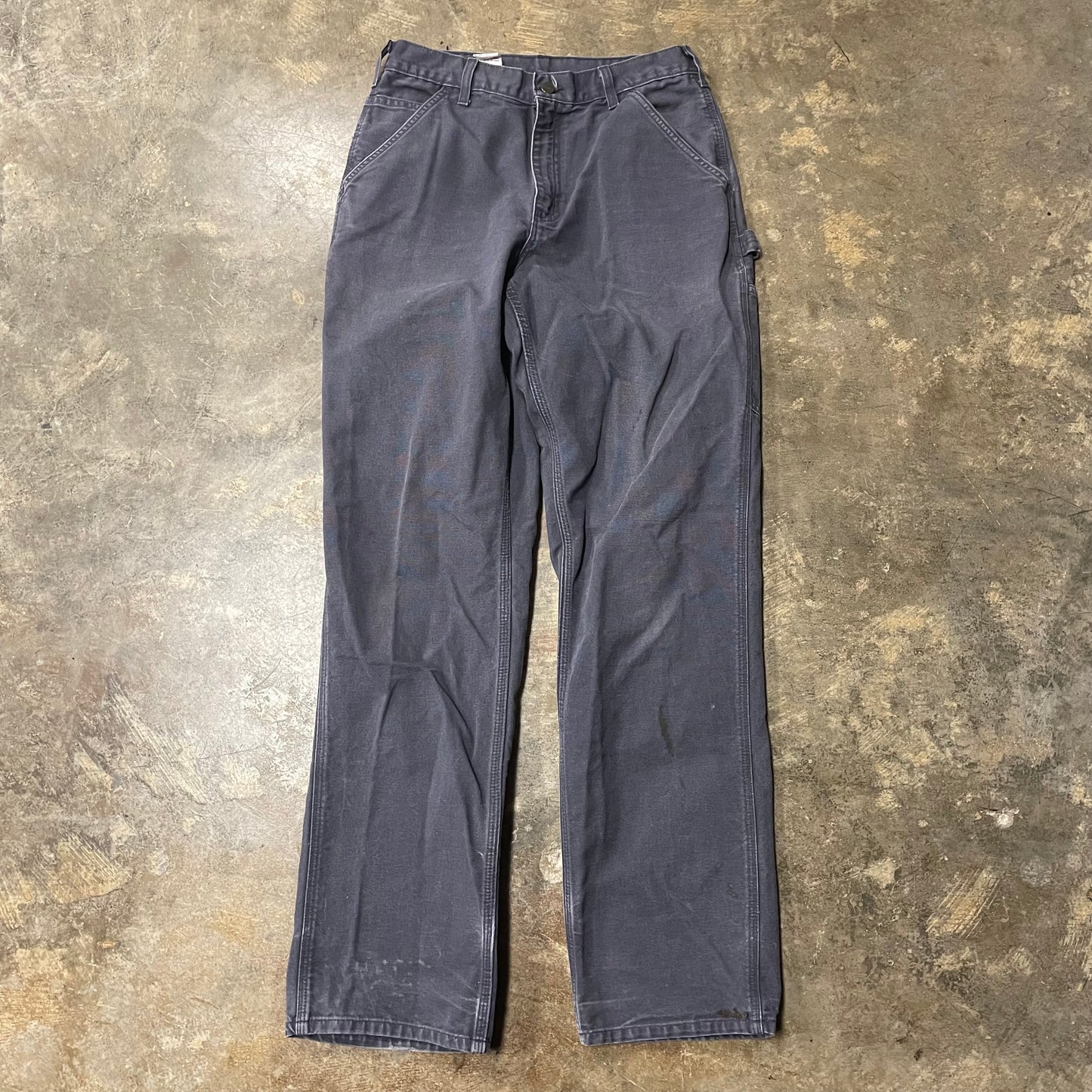 Dark Grey Carhartt Carpenter Pants 14