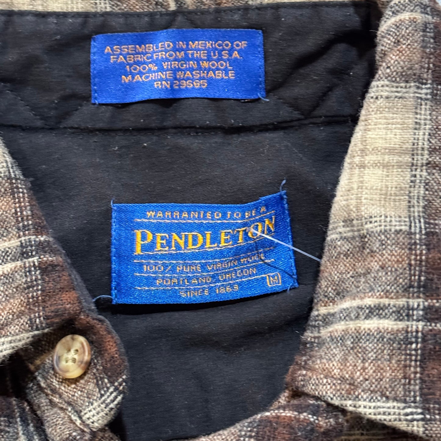 Pendeleton Wool Flannel Brown