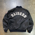 Los Angeles Raiders Satin Starter Jacket