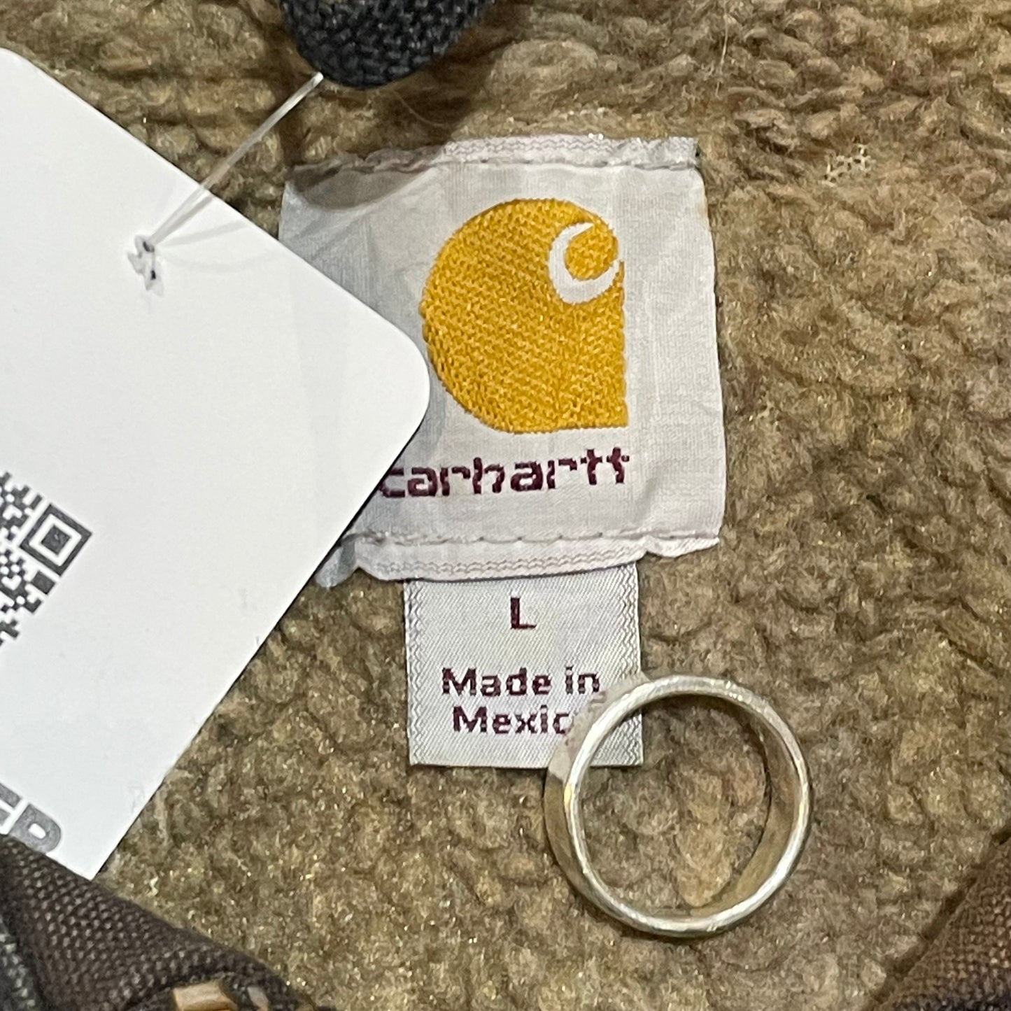 Brown Carhartt Sherpa Lined Jacket12