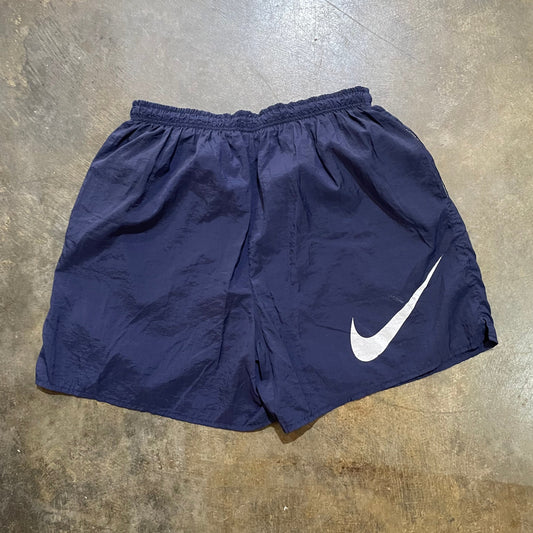 Navy Nike Nylon Shorts